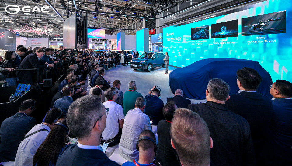 The packed GAC stand at IAA 2025