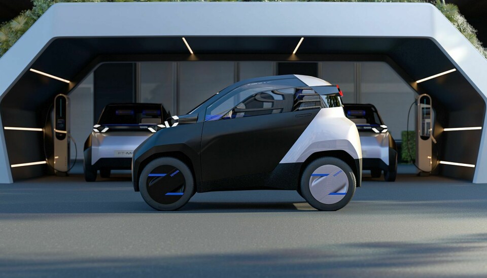 Toyota’s 2025 FT-Me quadricycle concept