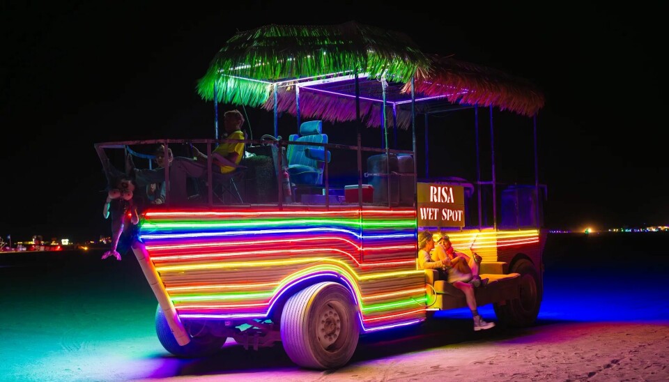 A Burning Man 'Mutant vehicle'