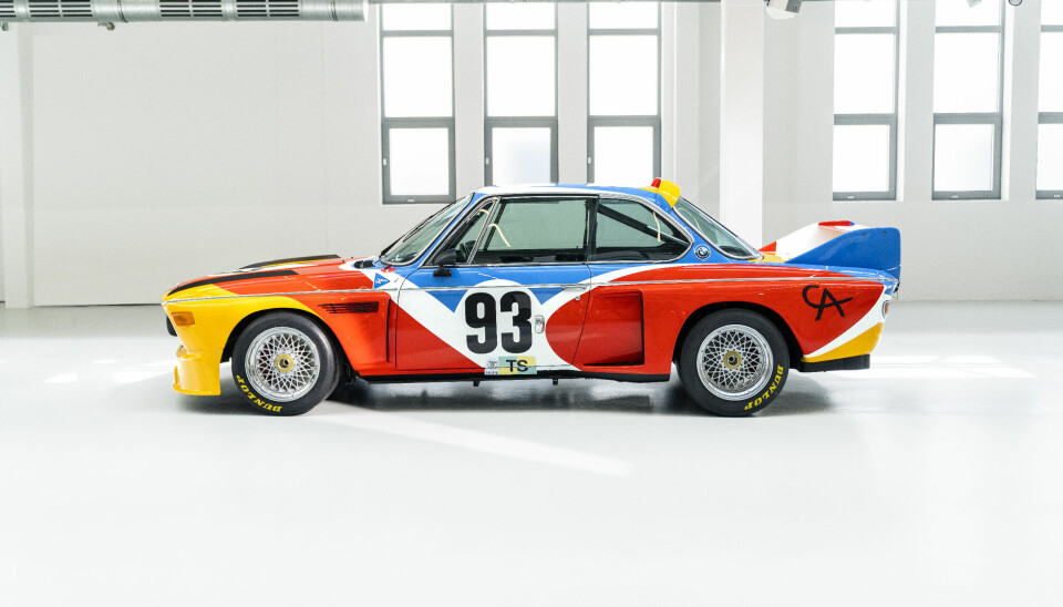 Alex Calder's BMW Art Car