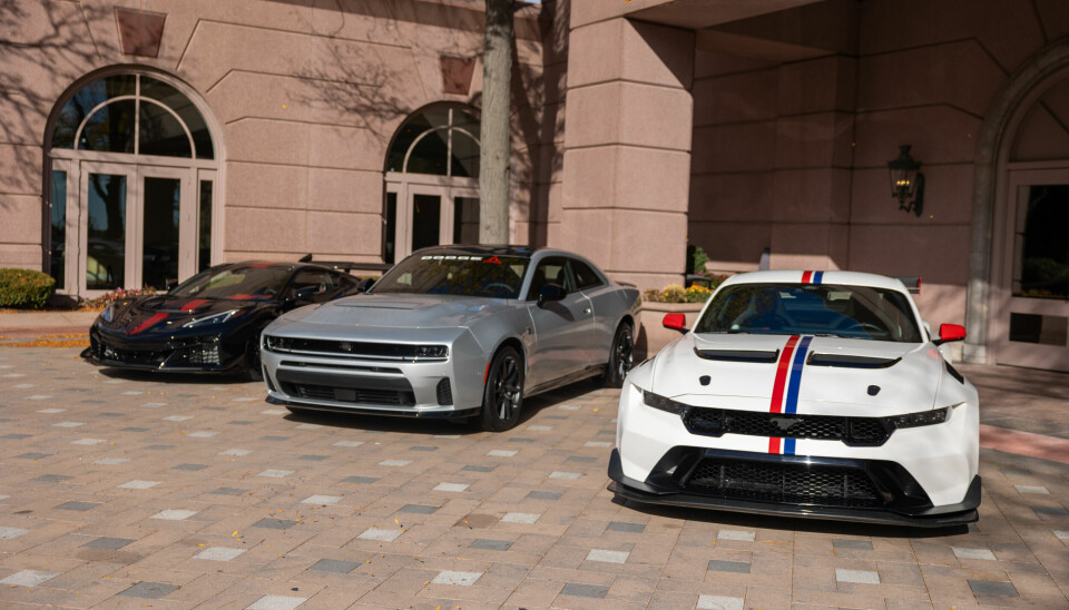 Corvette, Charger and Mustang
