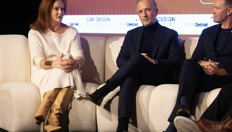 Ford's Jennifer Kolstad, Italdesign's Joachin Garcia and Karma's Nick David