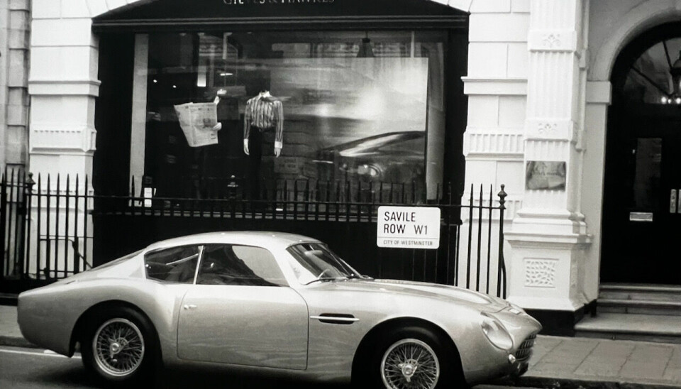 An Aston Martin in its native environment (when not on the track)
