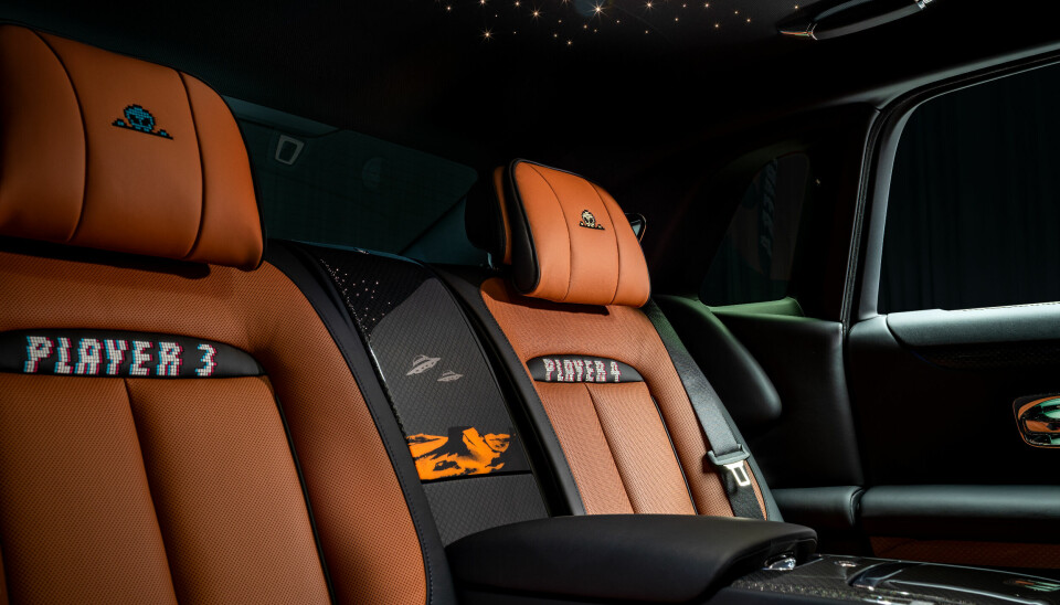 Vintage video game inspired Rolls-Royce