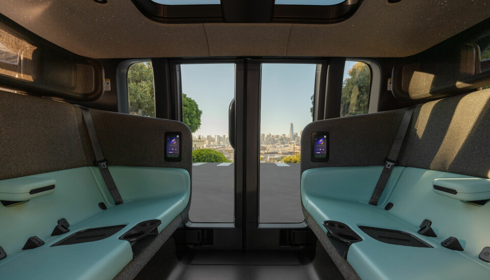 Interior of the Zoox