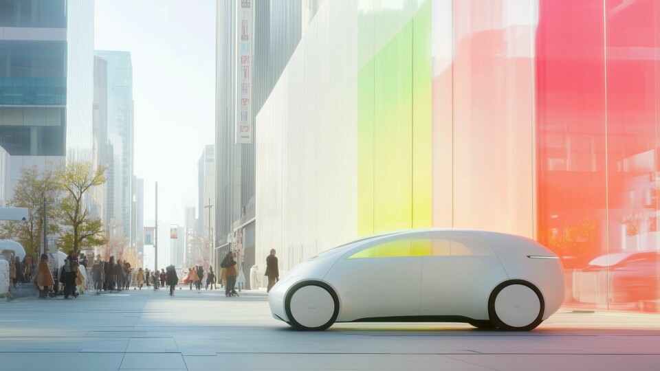 Midjourney is useful for early-stage form exploration. Here, a city car study City-Car