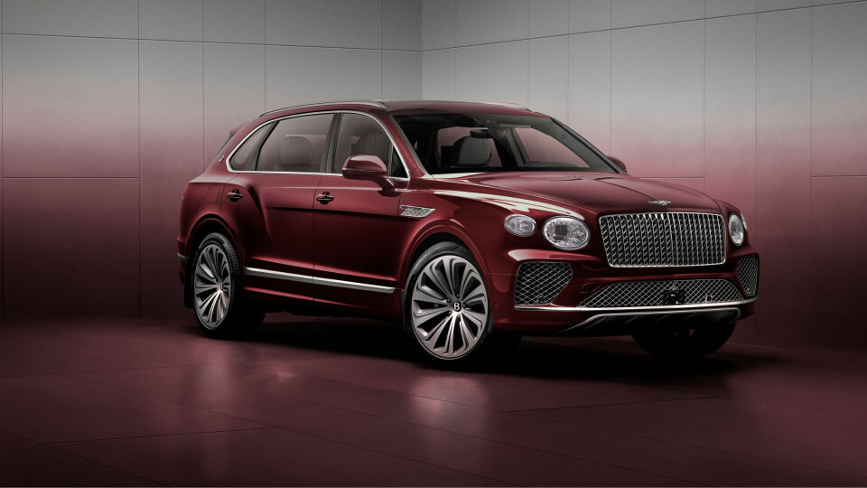 Car Design round-up: Bentley, Skoda and Toyota Bentayga Atelier - Rubino Red