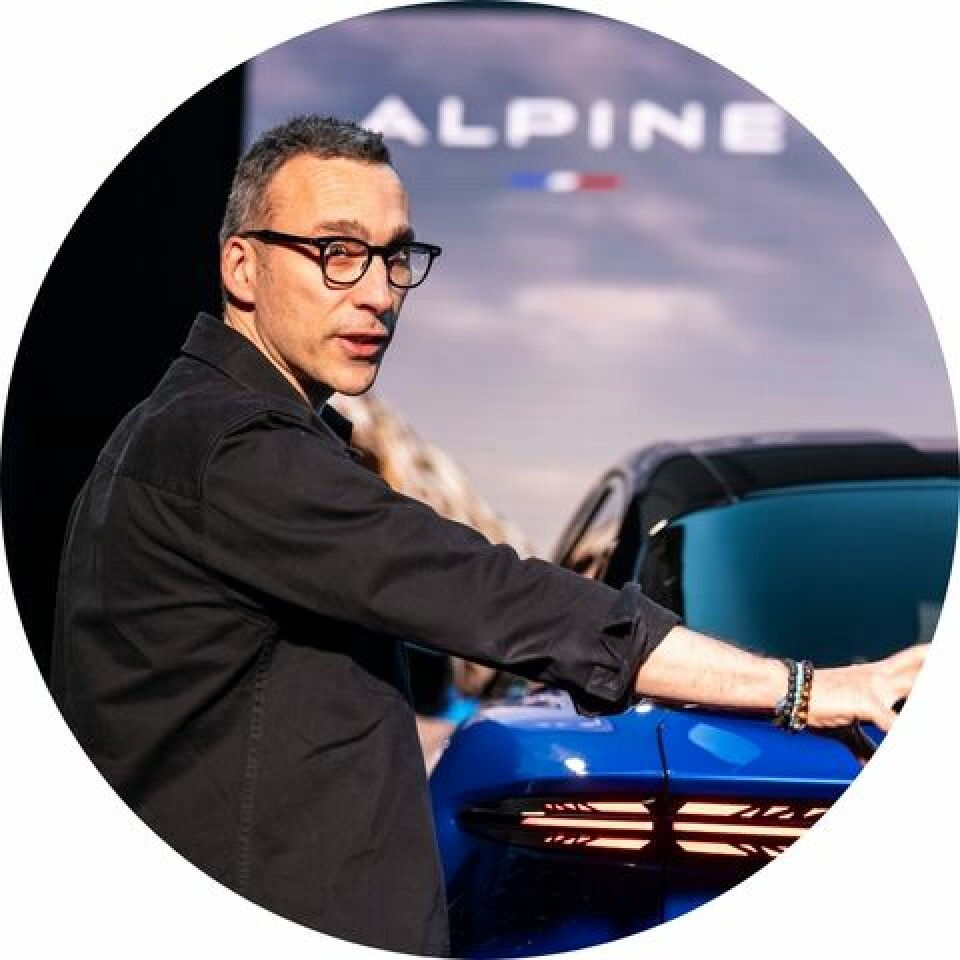 Watch on demand: Sculpted by air? Balancing aerodynamics and aesthetics in car design Raphaël-Linari-chief-designer-Alpine