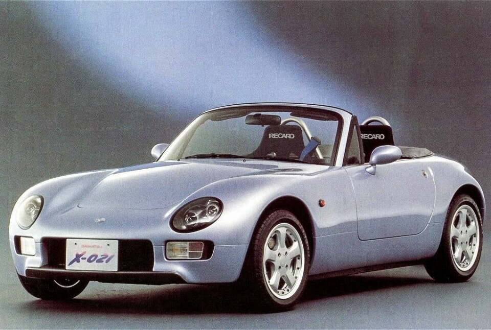 Concept Car of the Week: Daihatsu X-021 (1991) Daihatsu X 021 1