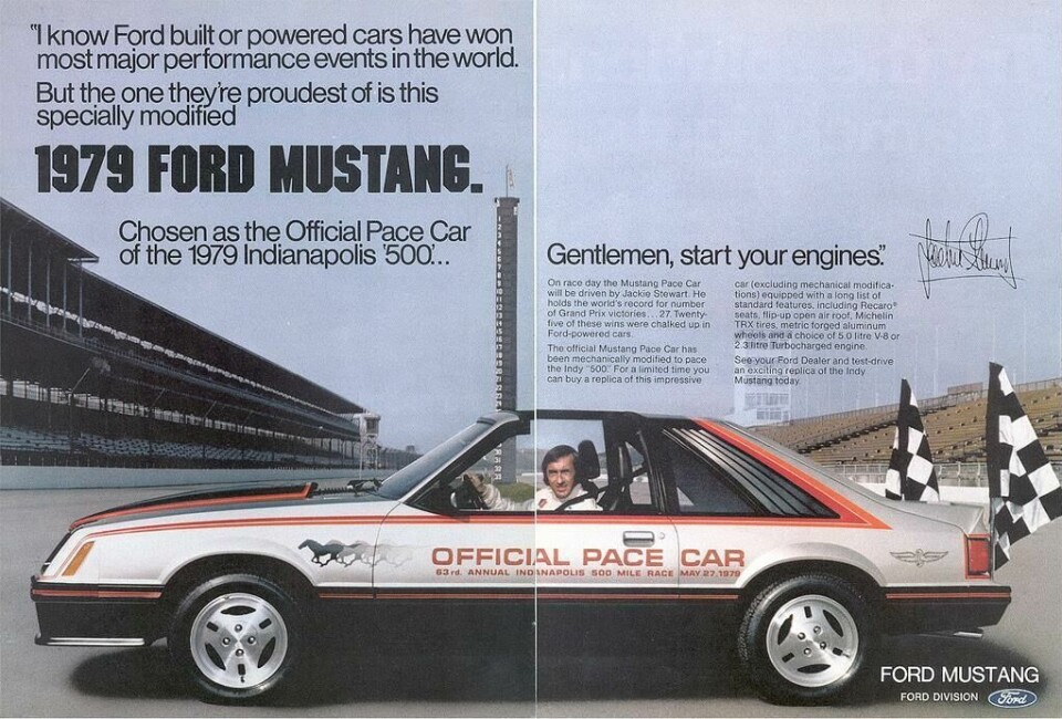 Ford Mustang RSX (1979) Indymustang1979