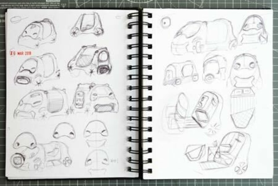 Gordon Murray Design’s Motiv concept Motiv sketch 4