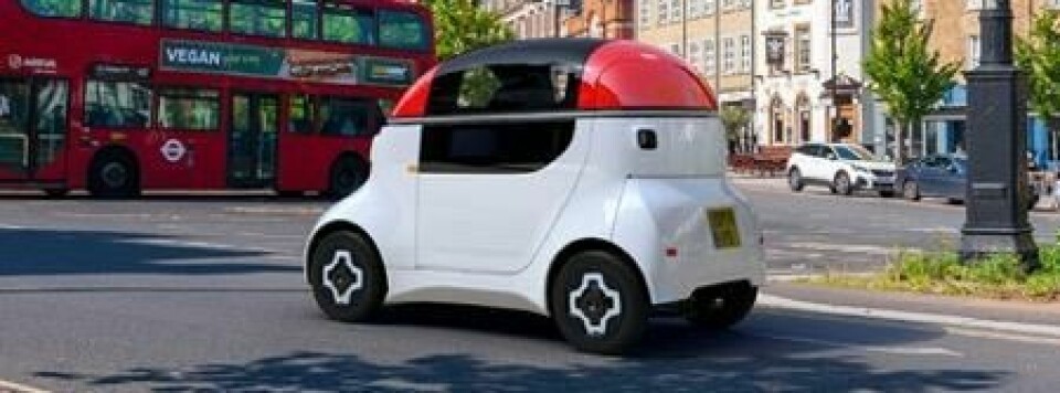 The Motiv concept is an autonomous compact urban mobility solution created by Gordon Murray Design Motiv vegan