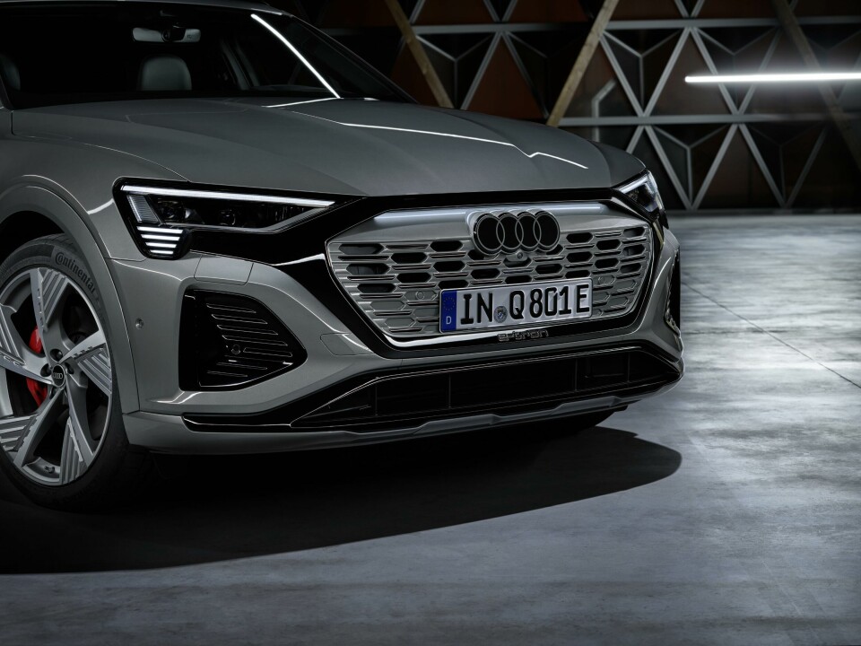 New Audi badge signals push for minimalism Audi Q8 etron exterior