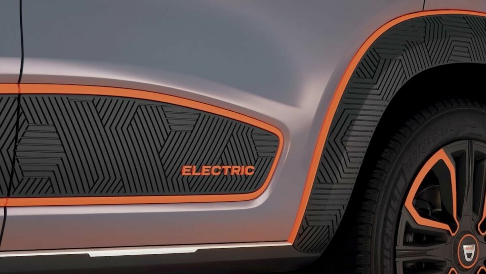 Dacia Spring concept exterior shot Dacia Spring concept