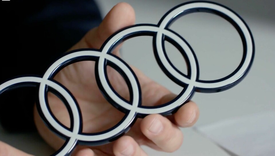 Audi says the new logo is subtle yet modern 2022 new Audi badge four rings