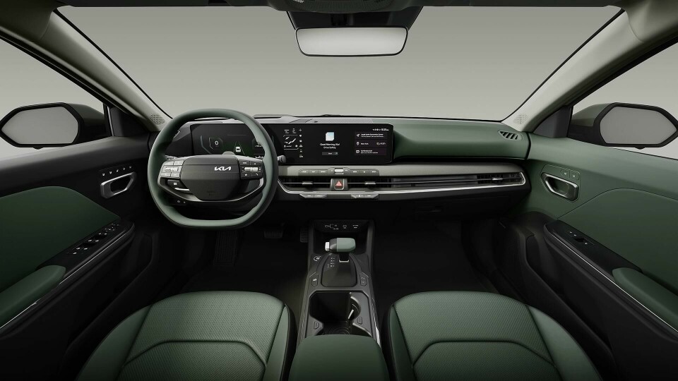 Kia K4 interior is all about width Kia K4 render 3