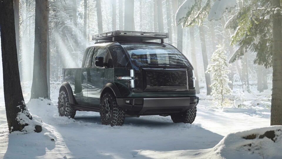 The expanding universe of the pick-up truck Canoo pickup 169