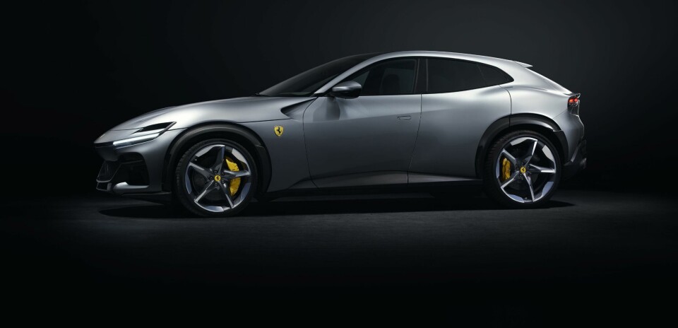 Rising to the challenge of a new type of Ferrari Purosangue exterior hero