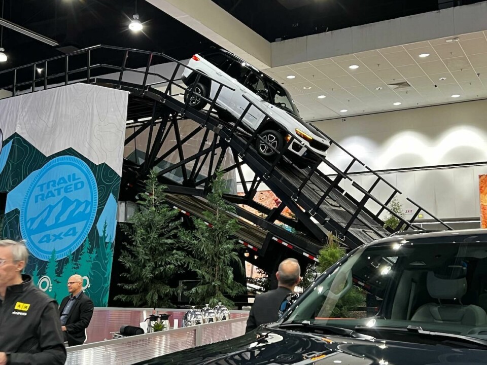 Camp Jeep, a playground for Jeeps and potential buyers has a steel mountain to climb CampJeep