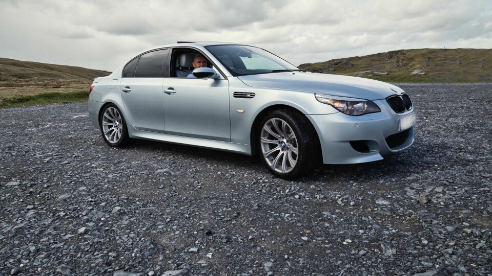 Iconic BMW designs: M5 (E60) Steve Carter Dean Grossmith E60 M5 Side