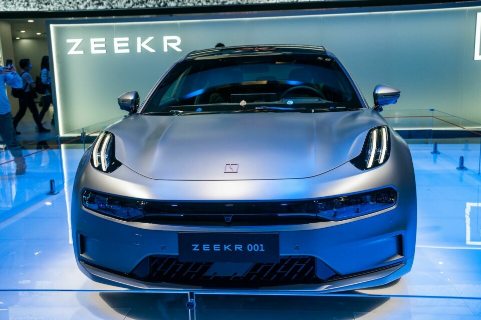 Lynk & Co’s Zeekr 001 evolved from the Zero Concept Lynk & Co Zeekr 001