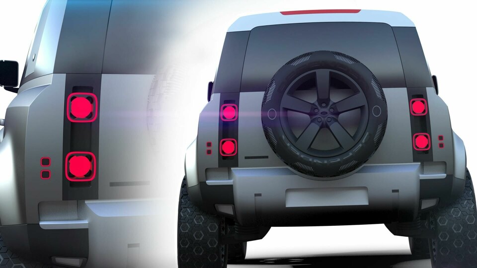 Land Rover Defender 2019 CDN Land Rover Defender 2019 exterior sketch