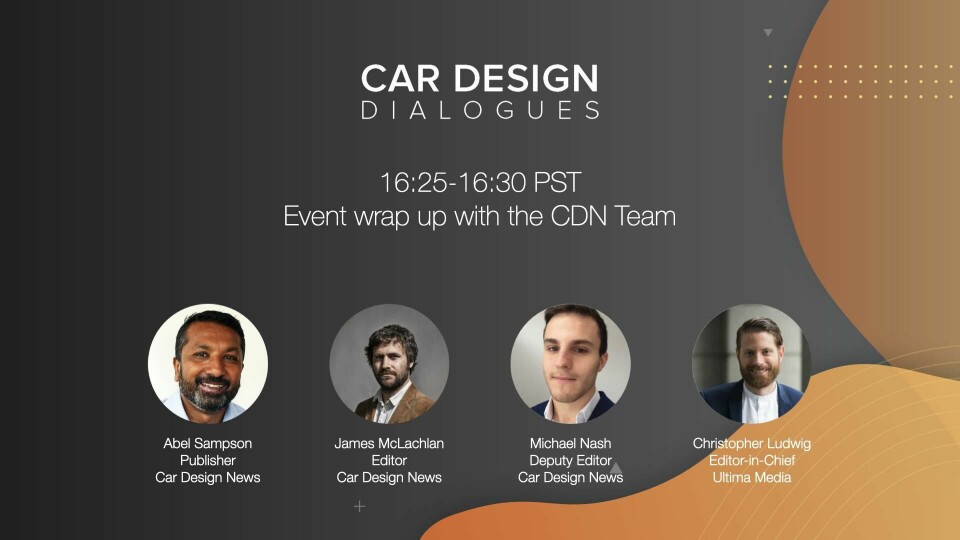 Car Design Dialogues: Event wrap with the CDN team Event wrap up.001