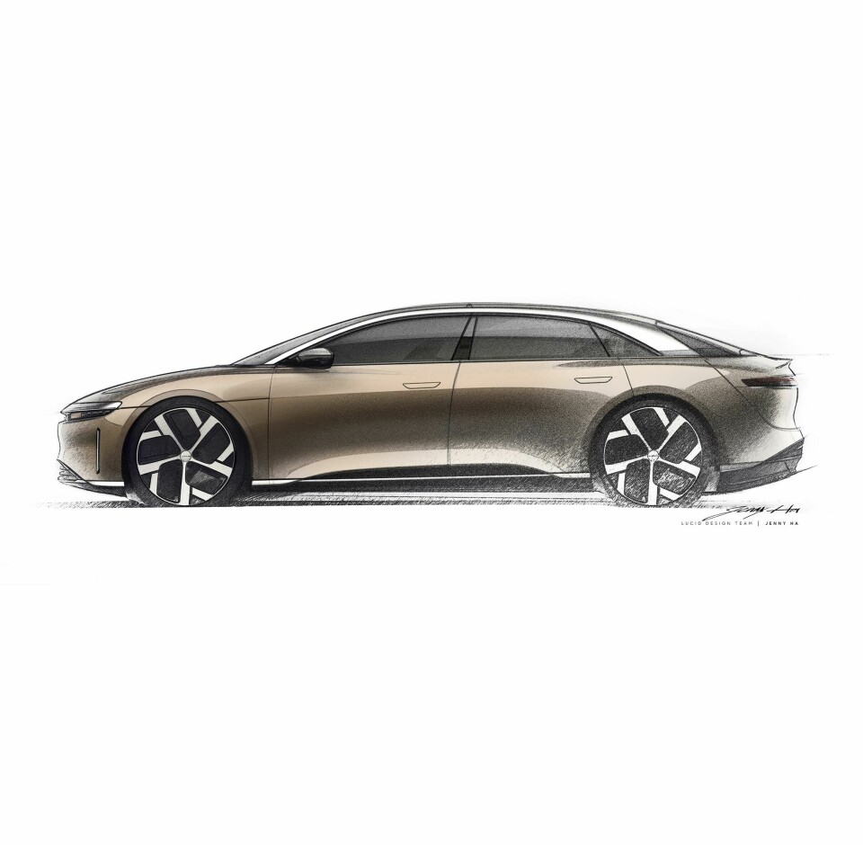 First sight: Lucid Air Air line _1