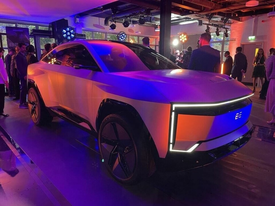 Mahindra displays new EV models at MADE launch party in August 2022 Mahindra displays new crossover EV models at a UK unveiling in Aug. 2022