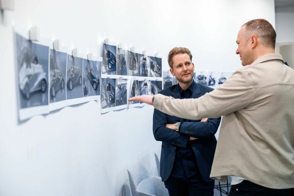 Midsummer design development with Kilbertus and Wells Midsummer design process 01 - Felix Kilbertus (PF) and Jonathan Wells (MMC)