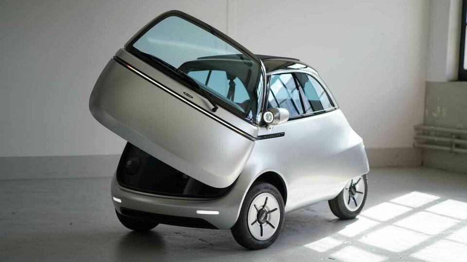 Strongly reminiscent of the Isetta, the Microlino is also entered from the front Microlino Door