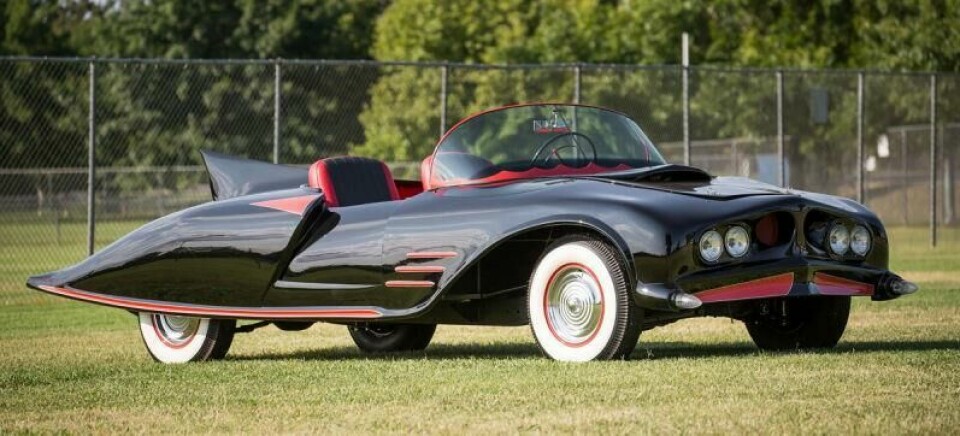 The 1963 Batmobile designed by enthusiast Forrest Robinson The 1963 Batmobile designed by enthusiast Forrest Robinson