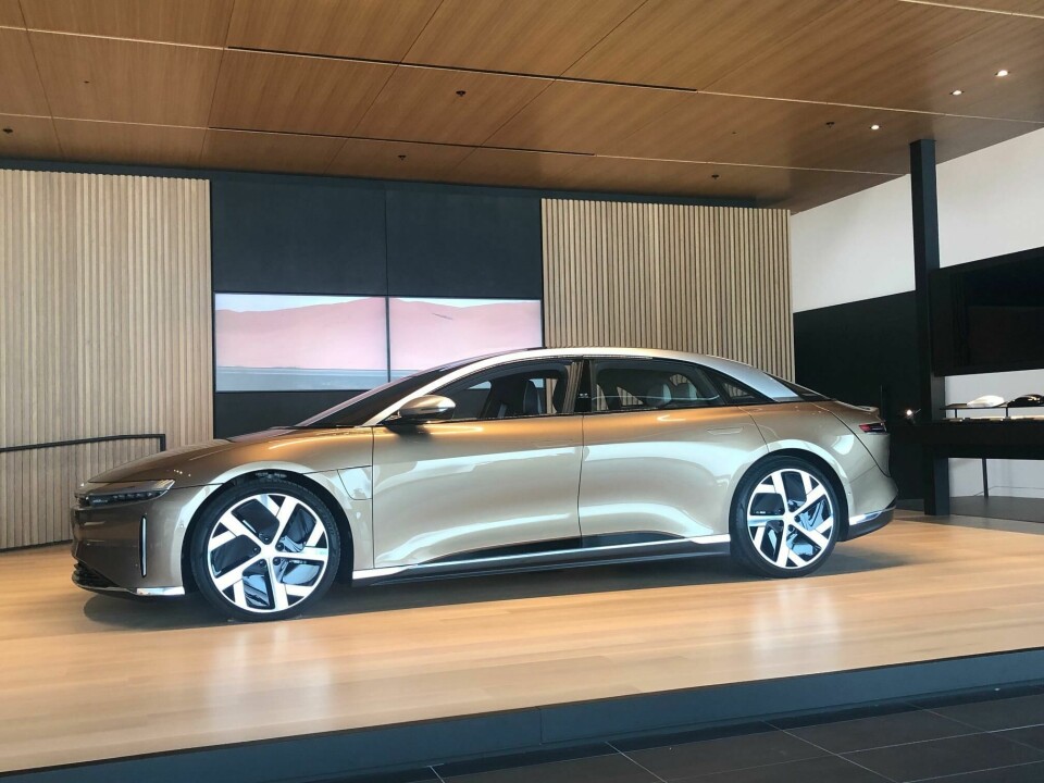 Lucid Air exterior (photo by Laura Burstein) Lucid Air exterior Laura B