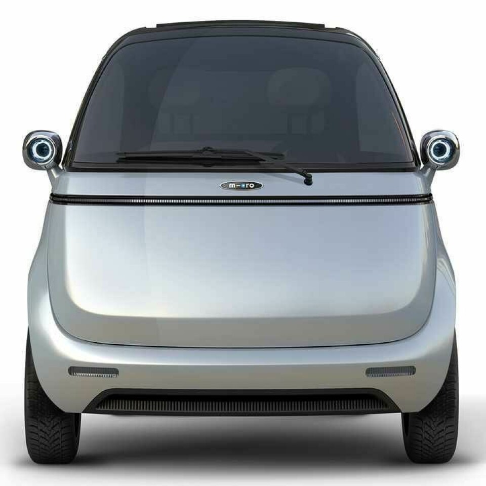 Car or family pet? Quirky Microlino may blur the distinction Microlino-Front