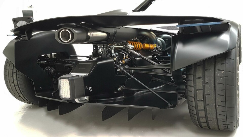 The Mono R’s tail is safer and more tightly packaged, improving airflow and proportions The Mono R’s tail is safer and more tightly packaged, improving airflow and proportions