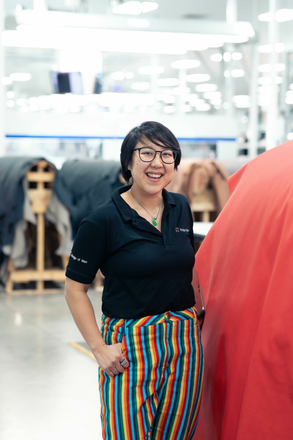Debra Choong, head of design at Bridge of Weir Debra Choong, head of design at Bridge of Weir