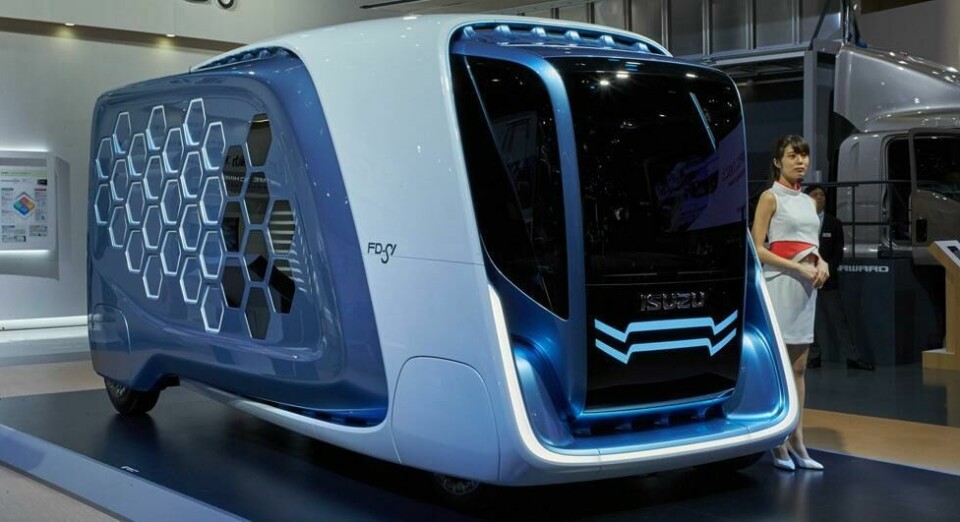 Tokyo 2017: Isuzu gives the van some buzz Isuzu-FD-SI-Concept-1