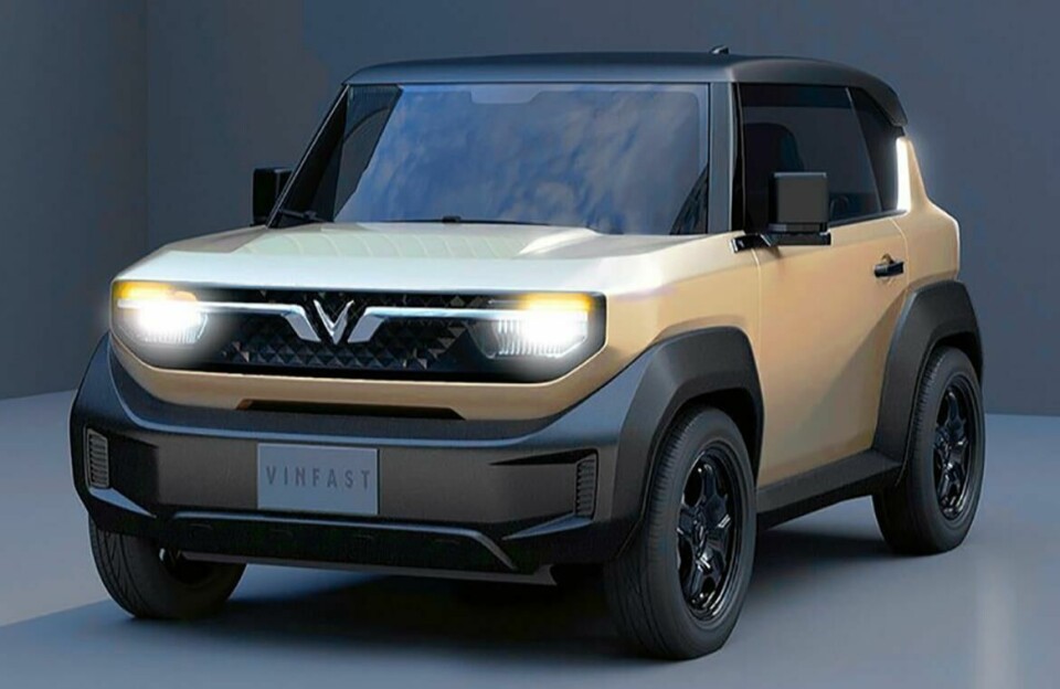 The Vinfast VF 3 Vinfast VF3 mini SUV