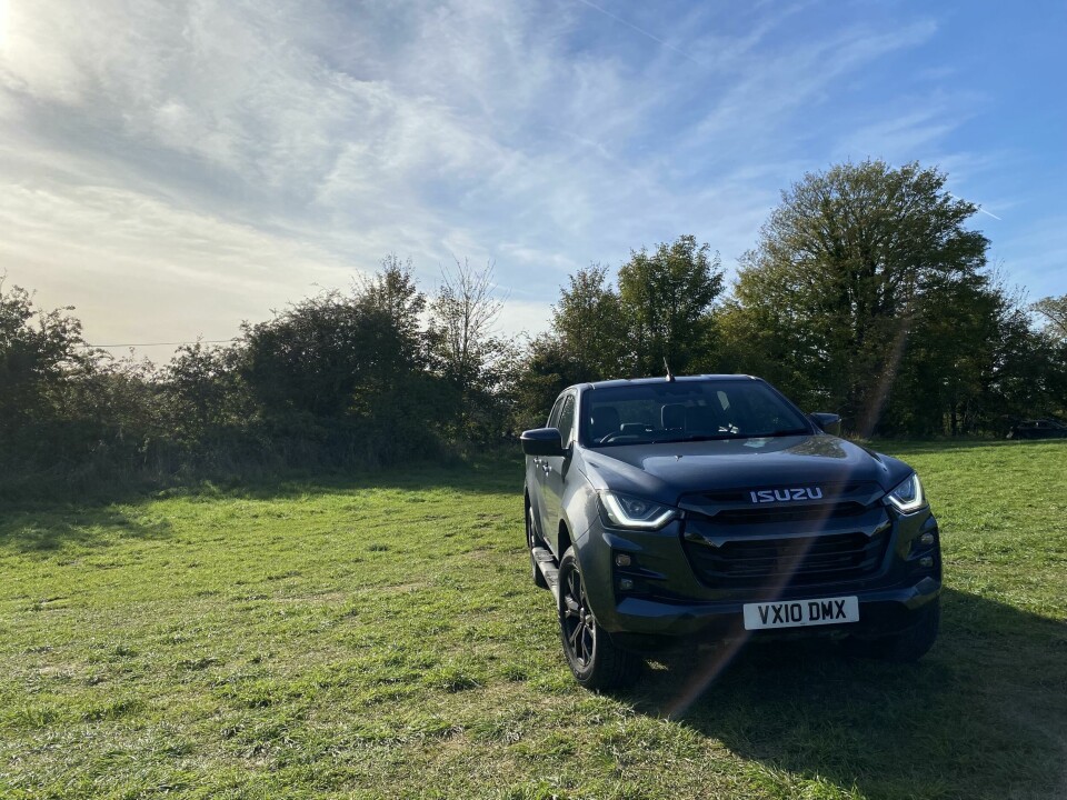 The 2023 Isuzu D-Max V-Cross looks at home in the Cotswolds Isuzu D-Max V Cross exterior_9904