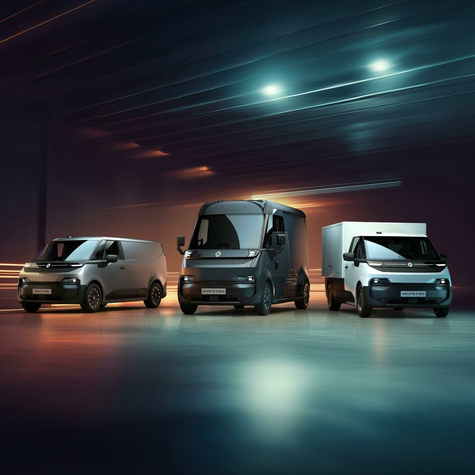 Renault presents a new era in electric LCVs, with Estafette, Goelette and Trafic Ren 1