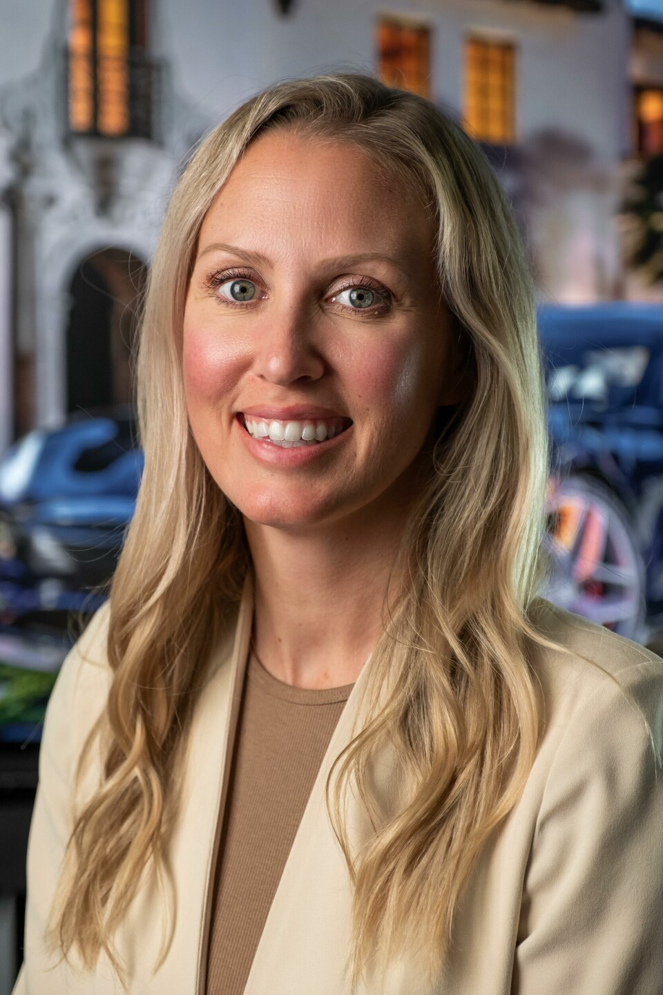 Michelle Christensen, VP global design, Karma Automotive Michelle Christensen Karma headshot