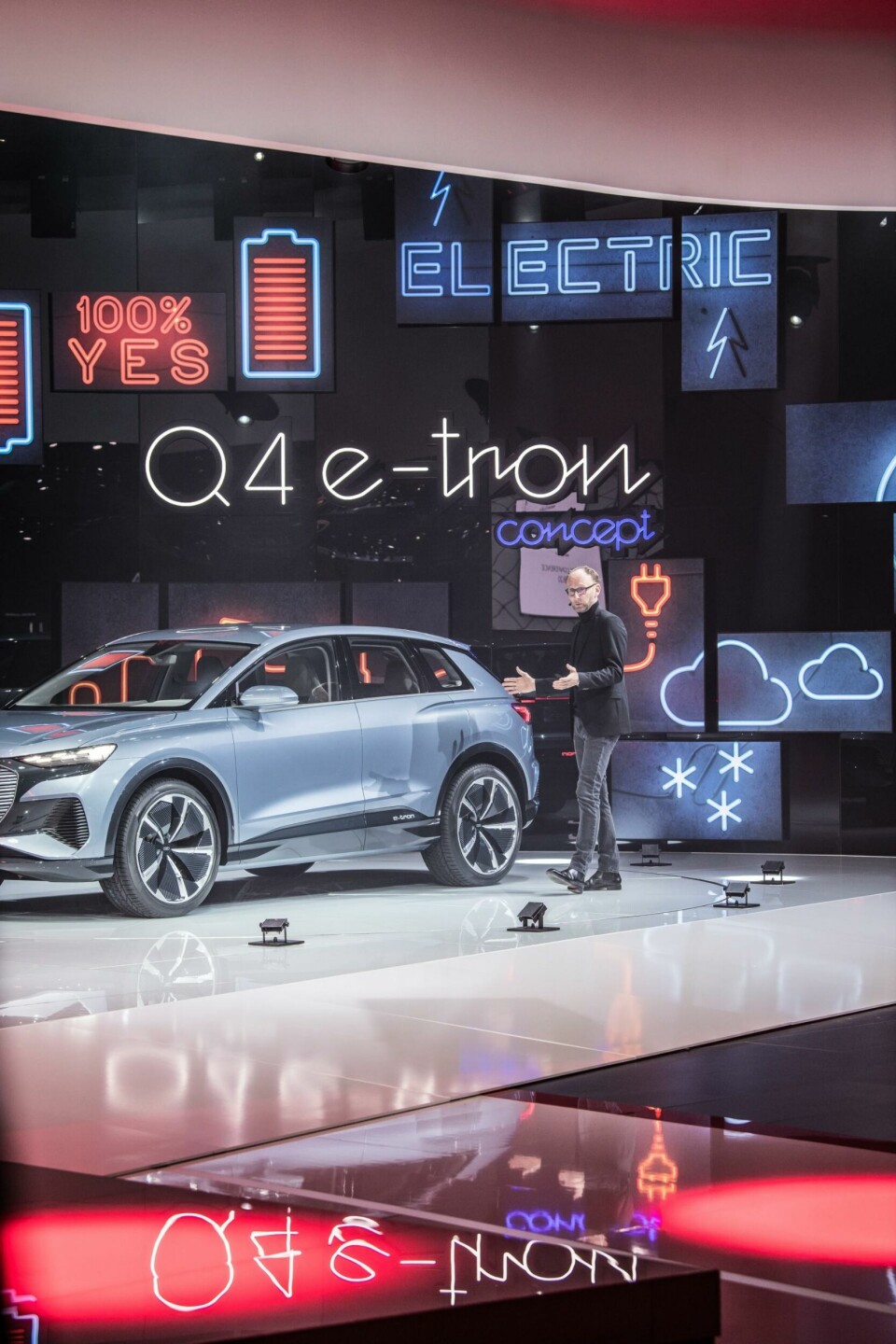 Then Audi design director Marc Lichte pictured at GIMS 2019 Atmosphere-GIMS-Geneva-2019-AL1_4527
