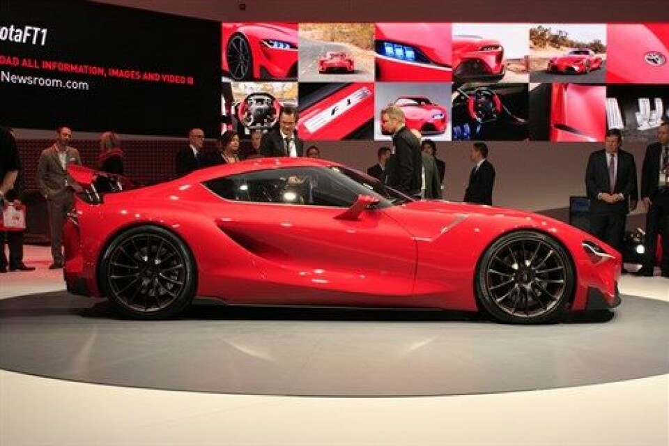 Toyota FT-1 channels the Supra, out-Vipers the Viper Toyota FT 1 3