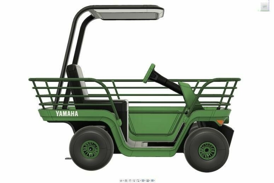 C451 3D model in Autodesk Fusion. (Credit: Final Aim, Inc.) YamahaC451_FusionScreeshot_4