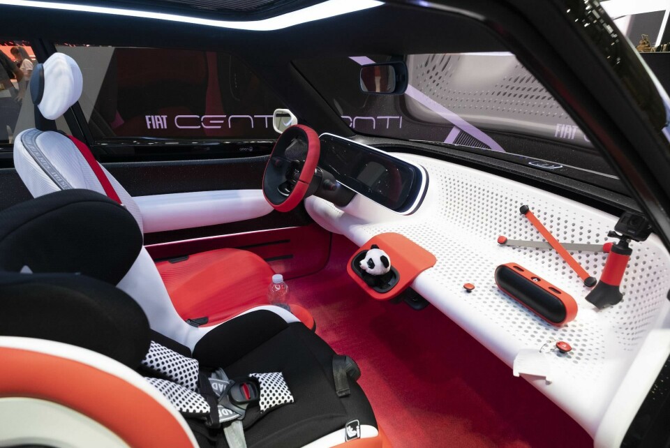 2019 FIAT Centoventi concept – interior 2019 FIAT Centoventi concept – interior