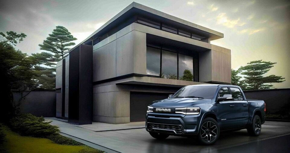 Production ready: the Ram 1500 electric REV Ram 1500 electric REV