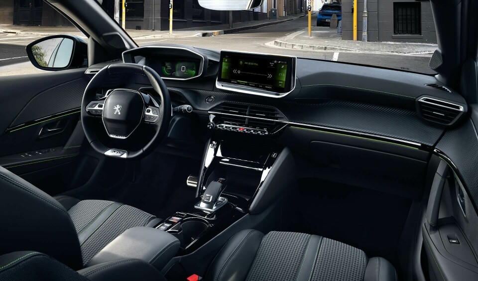 Peugeot 208 interior Peugeot 208 interior