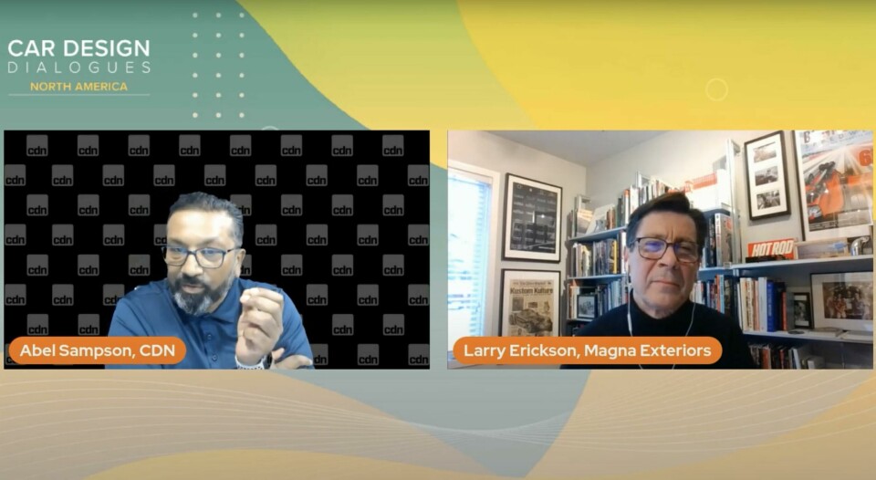 Car Design Dialogues: Magna Global Bold Perspective Award Magna Larry Erikson and Abel Sampson CDD 2022