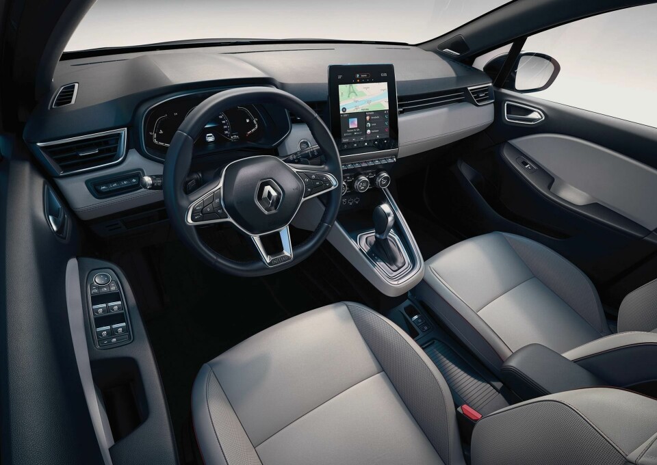 Renault Clio V interior Renault Clio V interior