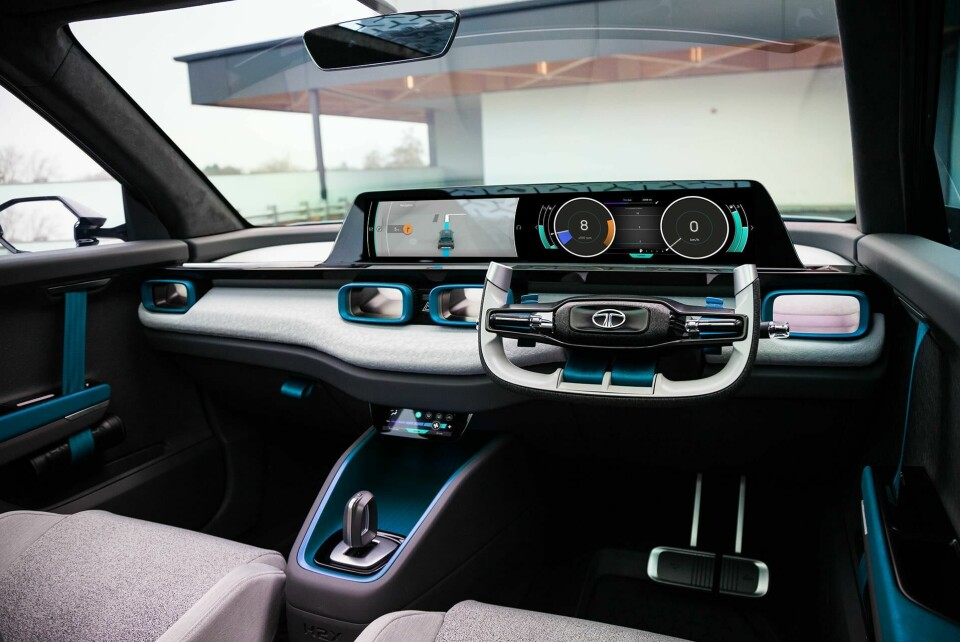 Tata H2X interior Tata H2X interior